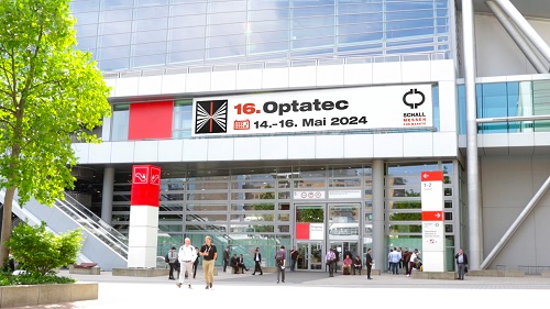 Optatec will take place May 14-16 at Messe Frankfurt. The three-day show encourages a range of attendees, from prospective employees and those from startup businesses to researchers and industry professionals. Courtesy of Messe Frankfurt.
