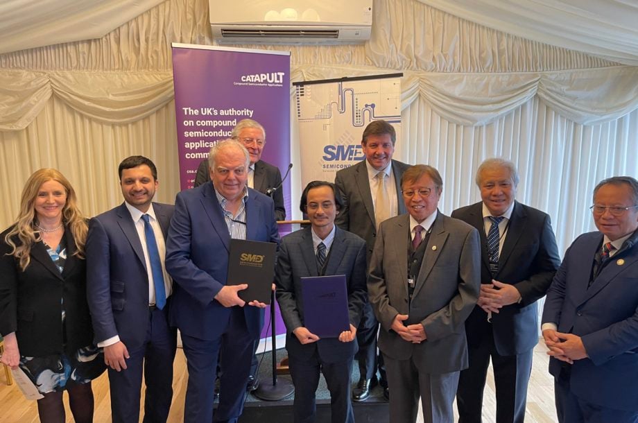 The memorandum signing, which was exchanged during the AI and Semiconductor Summit held in the U.K. House of Commons and attended by members of the Sarawak government, UK and Welsh governments, SMD Semiconductor, and CSA Catapult. Courtesy of CSA Catapult.