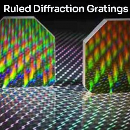 Ruled diffraction gratings from Omega Optical - Optometrics Div