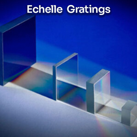 Echelle gratings from Omega Optical, Optometrics Div.