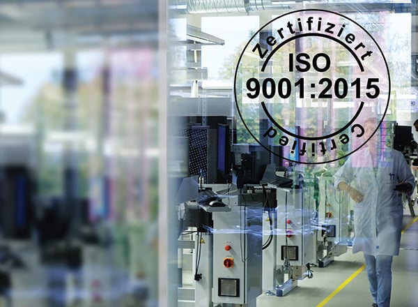 SCANLAB ISO 9001 quality