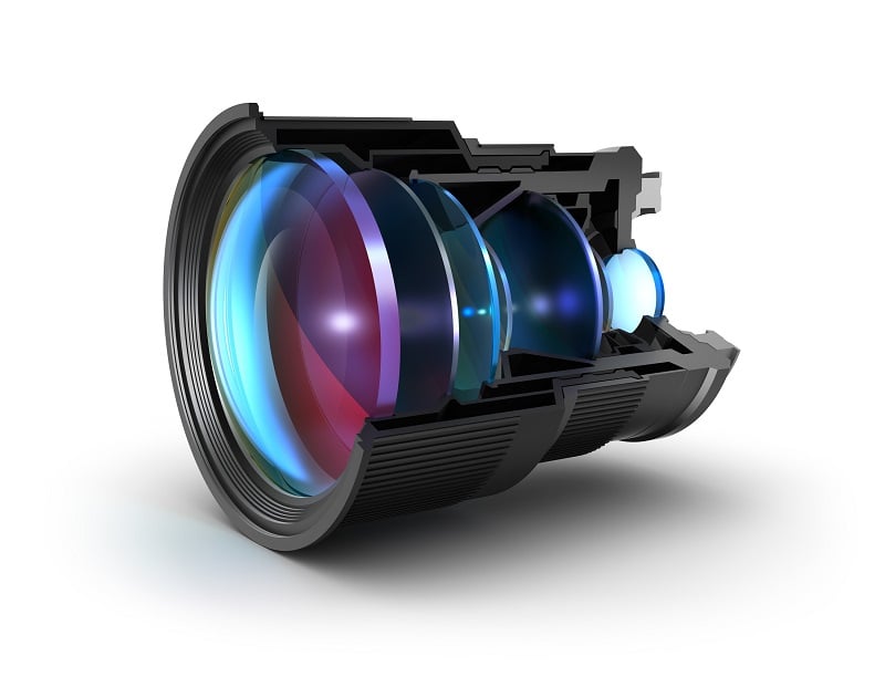 Lens Sectional View from OSE Optics