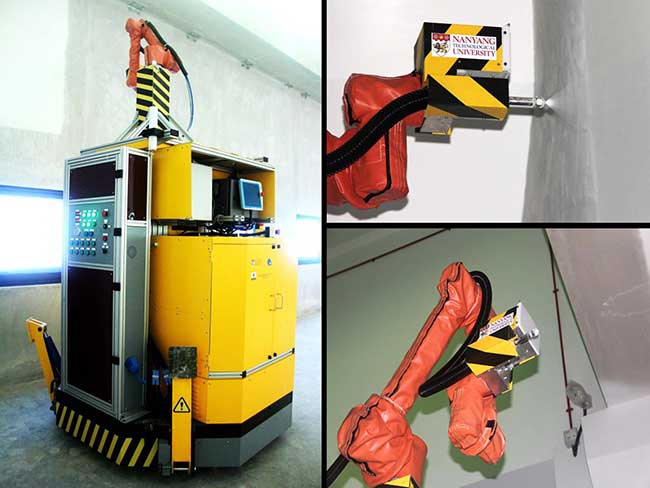Industrial Robots Painting