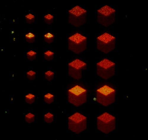 Metamaterial created by scientists and researchers at King’s College of London and the University of Bonn in Germany. 