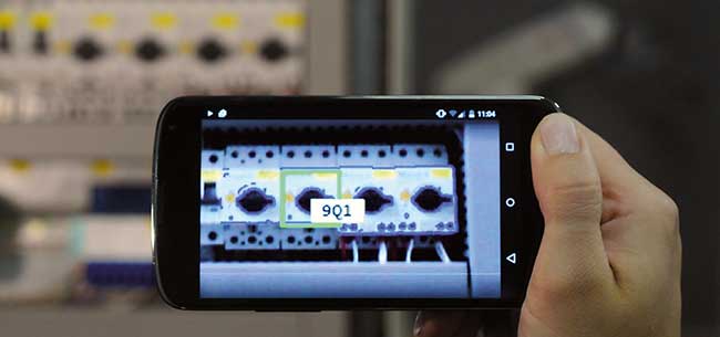 Embedded vision software is directly integrated in mobile devices. 