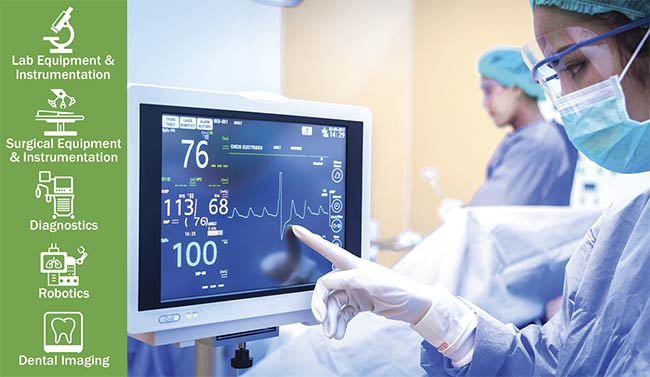 Figure 3. Embedded imaging systems have already made their way into medical and scientific applications, and they are gaining even more momentum as the health care industry drives toward higher standards and leaner processes. Courtesy of Critical Link.