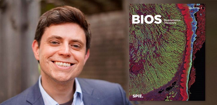 Boston University's Darren Roblyer will lead the new SPIE journal, Biophotonics Discovery. Courtesy of SPIE.