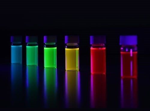 Perovskite quantum dot inks created through Avantama’s  synthesis process. Courtesy of Ocean Tomo Transactions. 