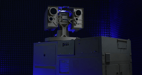 BlueHalo’s LOCUST laser system. Courtesy of BlueHalo.