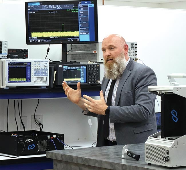 Charles Middleton is CTO of microwave photonics startup Critical Frequency Design. The company is increasing its work in photonic integrated circuit (PIC) design, packaging, and testing. Engineers in these disciplines typically hold a master’s-level degree. Courtesy of Critical Frequency Design.