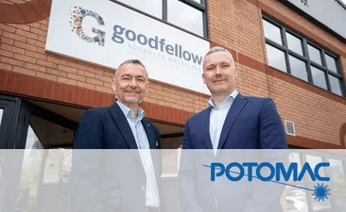 Goodfellow CEO Simon Kenney (left) and CFO Andrew Watson. Courtesy of Goodfellow.