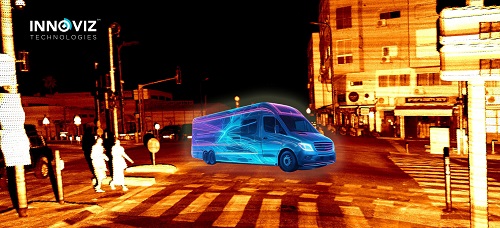 Innoviz’s short-range lidar will be implemented into its collaborator’s level four automotive platform. Courtesy of Innoviz Technologies.