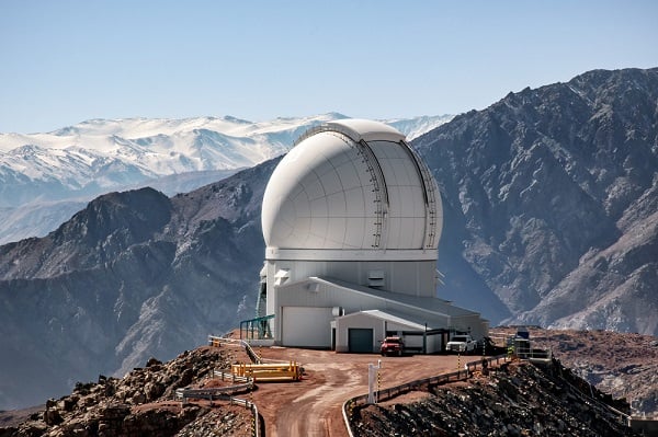 The SOAR Telescope on Cerro Pachon in Chile. Courtesy of NOIRLab.
