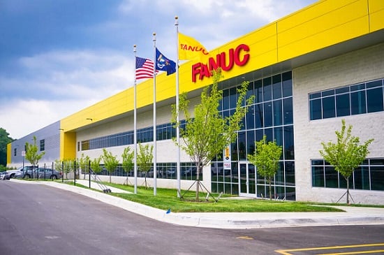 FANUC America’s 650,000 sq ft West Campus facility located in Auburn Hills, Mich. Courtesy of FANUC America. 