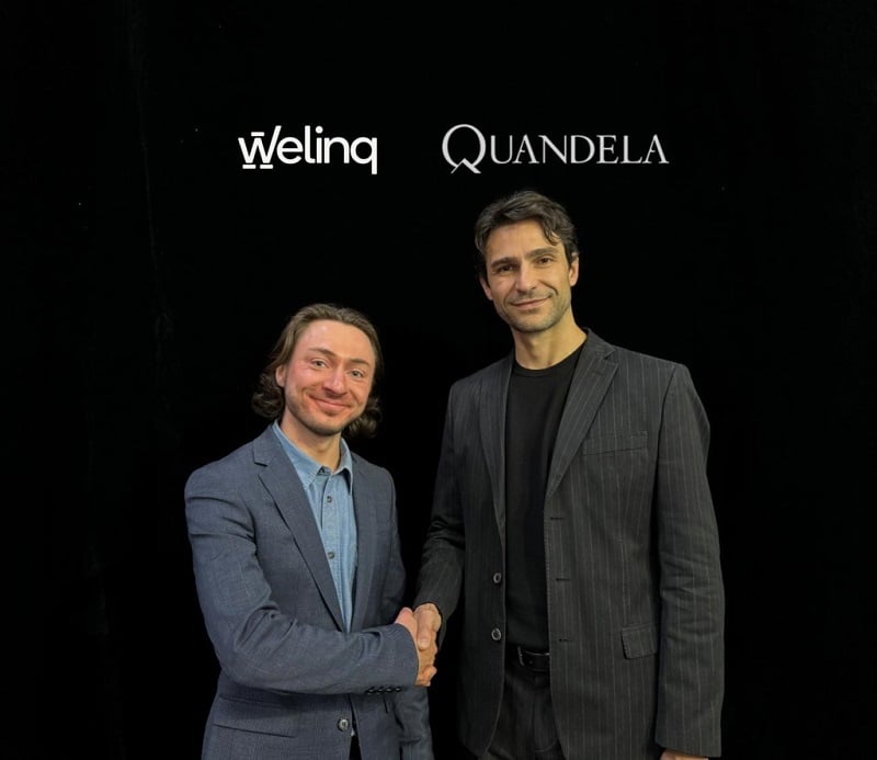 Tom Darras (left), CEO and co-founder, Welinq and Niccolo Somaschi (right), CEO & co-founder, Quandela. Courtesy of Quandela.