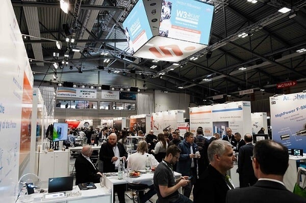 The W3+ Fair invites attendees back to Jena, Germany for the second year. Visitors can expected to view over 200 exhibitors on the trade fair floor as well as experience a free accompanying conference with presenters from both companies and educational institutions. Courtesy of FLEET Events GmbH.