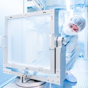 Researchers from Lawrence Livermore National Laboratory assisted in the development of new multilayer dielectric diffraction gratings. Courtesy of ELI.