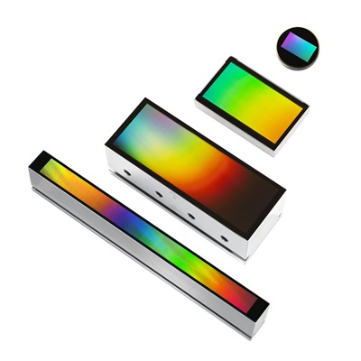 Blazed Diffraction Gratings Manufactured by Inprentus. Courtesy of Inprentus.
