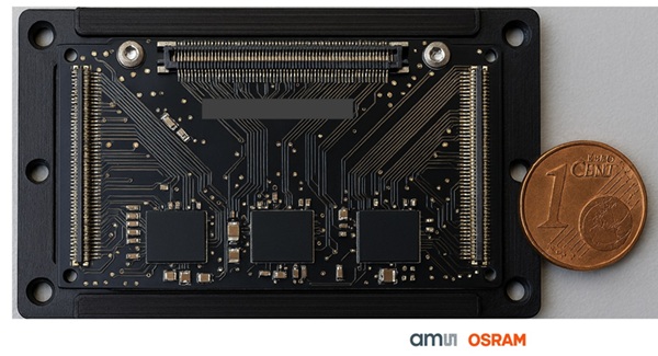 An RGB light source module produced by ams OSRAM. Courtesy of ams OSRAM.