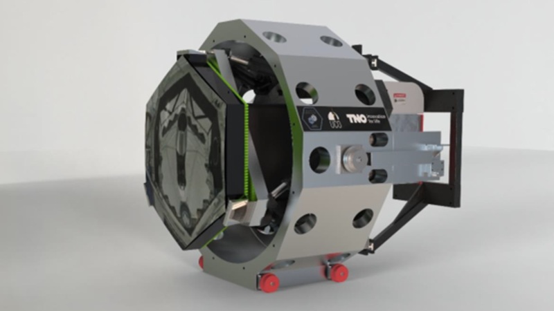 TNO’s design for the Keck Observatory’s secondary mirror. Courtesy of TNO.