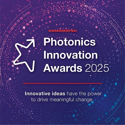 Hamamatsu’s Photonics Innovation Awards will be announced at LASER World of PHOTONICS 2025 in Munich and include a €10,000 (~$10,427) cash prize. Courtesy of Hamamatsu Photonics.