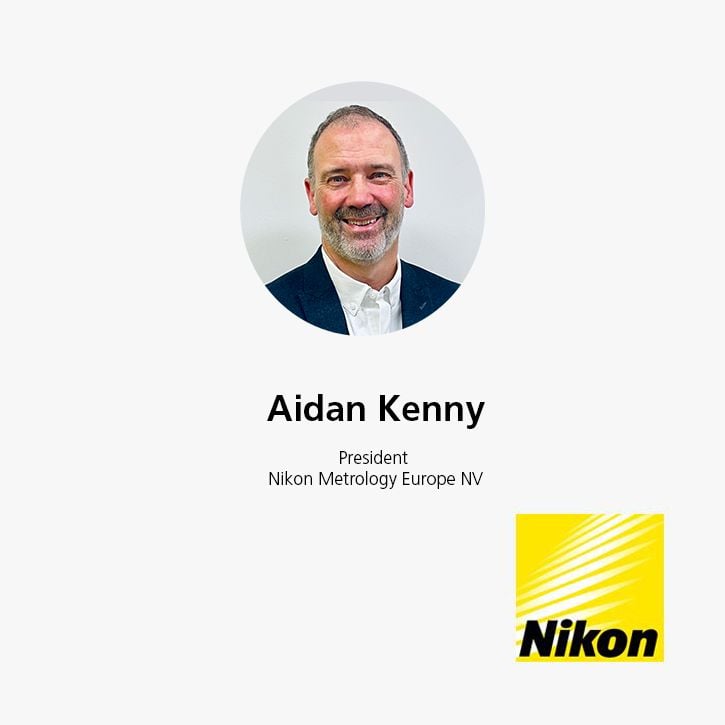 Aidan Kenny. Courtesy of Nikon Metrology Europe NV. 