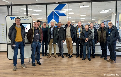 The three-year Technology for European iNdependence in Space Image Sensor (TENSIS) project was launched on Feb. 11 at an inauguration event in consortium member Teledyne e2v facilities in Saint-Egrève, France. Courtesy of Teledyne.