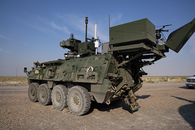 The U.S. Army’s M1135 Stryker. Courtesy of Teledyne FLIR Defense.