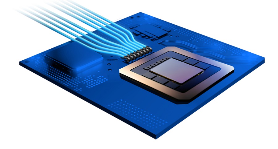 Avicena’s LightBundle microLED-based interconnect. Courtesy of Avicena.