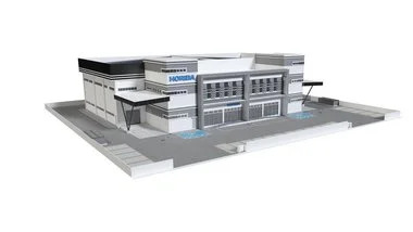 An artist’s rendition of Horiba Malaysia’s new production base. Courtesy of HORIBA Group.
