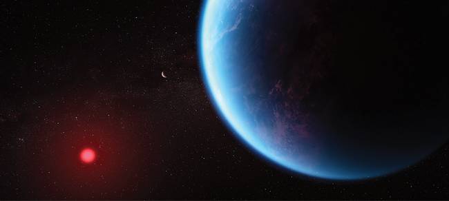 Could there be other forms of life in our vast universe? New evidence suggests that on a planet a mere 120 light years away, scientists have found the answer. Courtesy of NASA, CSA, ESA, J. Olmsted (STScI).