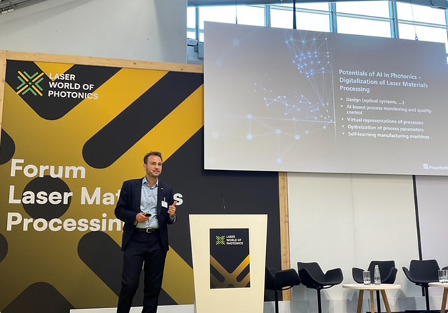 Carlo Holly, professor at RWTH Aachen University and department head at the Fraunhofer Institute for Laser Technology ILT. Courtesy of Andreas Thoss.