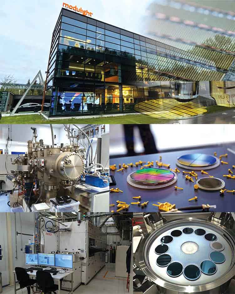 Modulight’s in-house design, epitaxial growth, and packaging capabilities support both R&D and volume production. Courtesy of Modulight.