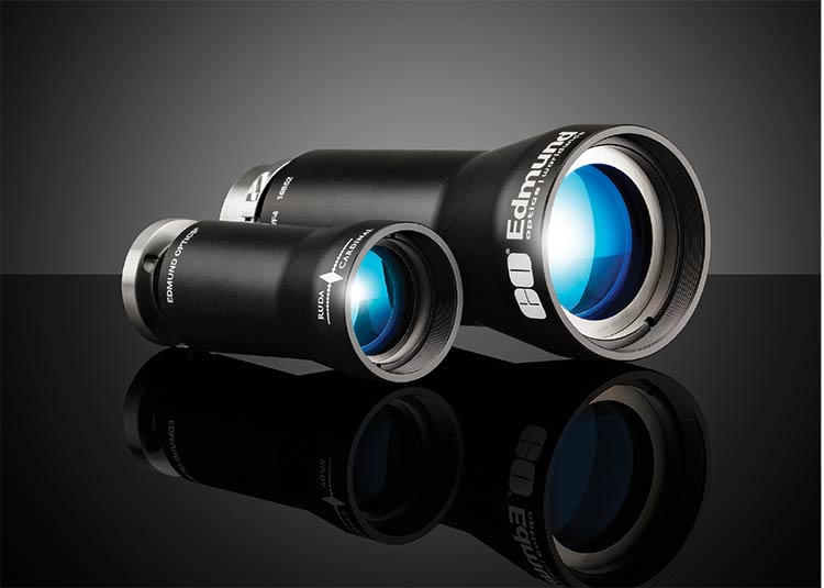 Athermal imaging lenses co-developed by Edmund Optics and Ruda Optical Inc. The solution maintains performance over a temperature range of -10 to 50 °C. Courtesy of Edmund Optics.