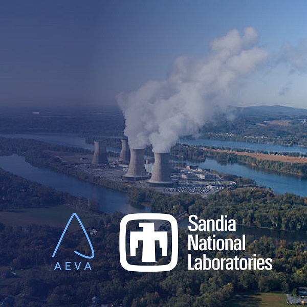 Sandia National Laboratories will begin testing Aeva’s lidar technology for use in threat detection at nuclear reactor sites. Courtesy of Aeva Technologies.