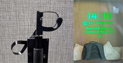 The Saphlux & Vuzix collaboration will enable a compact optical component design for next-generation AI/AR glasses. Courtesy of Vuzix.