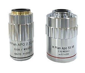 M Plan APO HR Series Objective Lenses