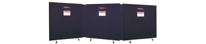 Free-Standing Laser Barriers