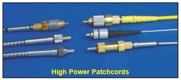 Fiber Optic Patchcords: High Power/Temp