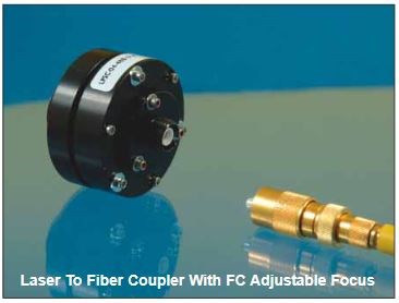 Laser-to-Fiber Coupler: Adjustable Focus