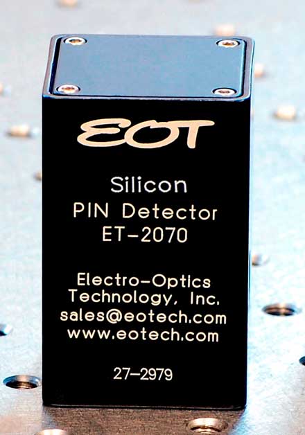 Electro-Optics Technology Inc. - UV-enhanced Silicon Photodetector