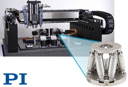 PI (Physik Instrumente) LP, Motion Control, Air Bearings, Piezo Mechanics - Gantries for 3D Print & Photonics Applications
