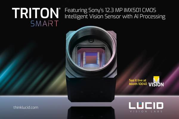 LUCID Vision Labs, Inc. - Triton Smart with Sony IMX501 AI Processing